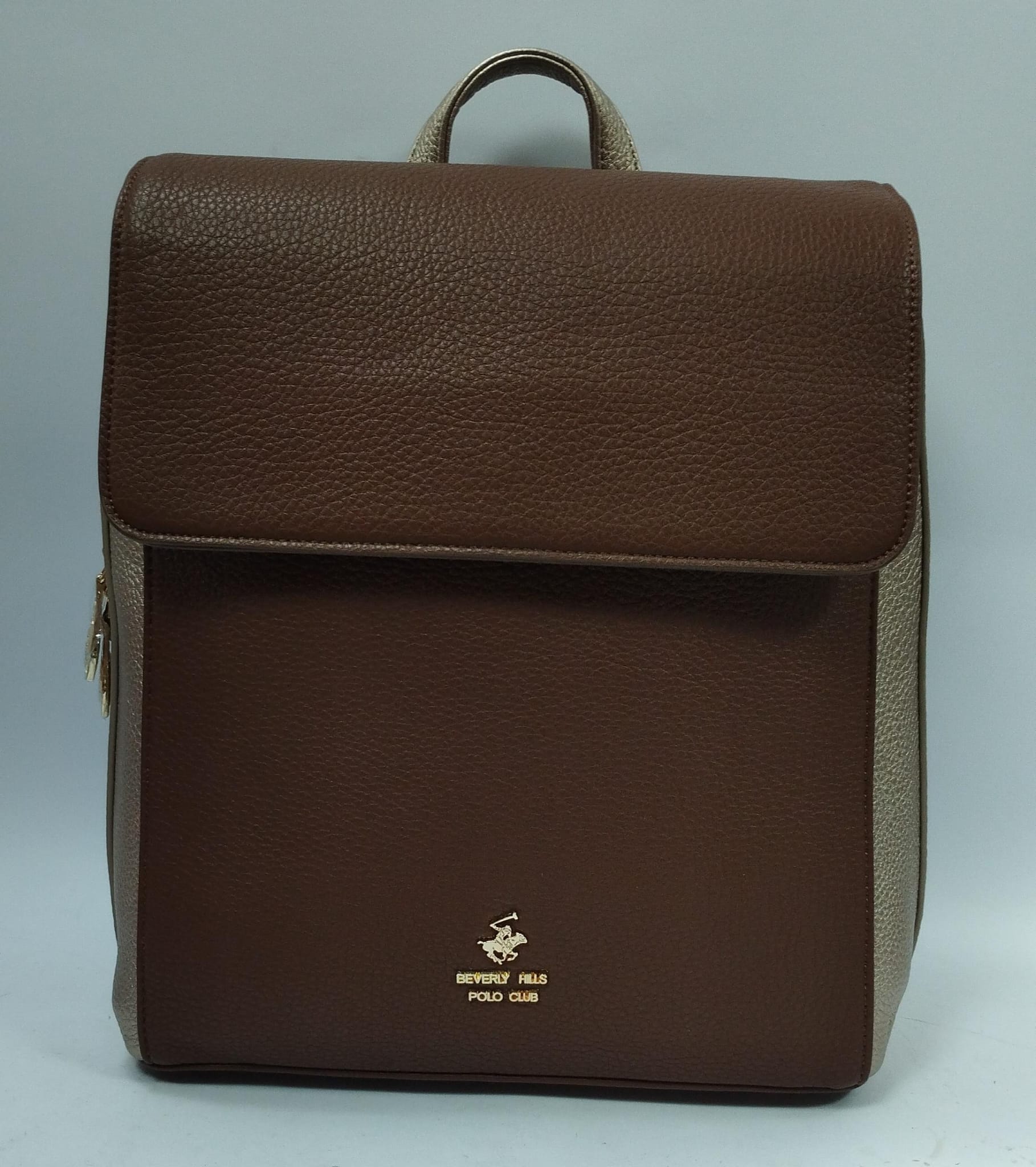 zaino donna beverly hills polo club bh-4272 brown