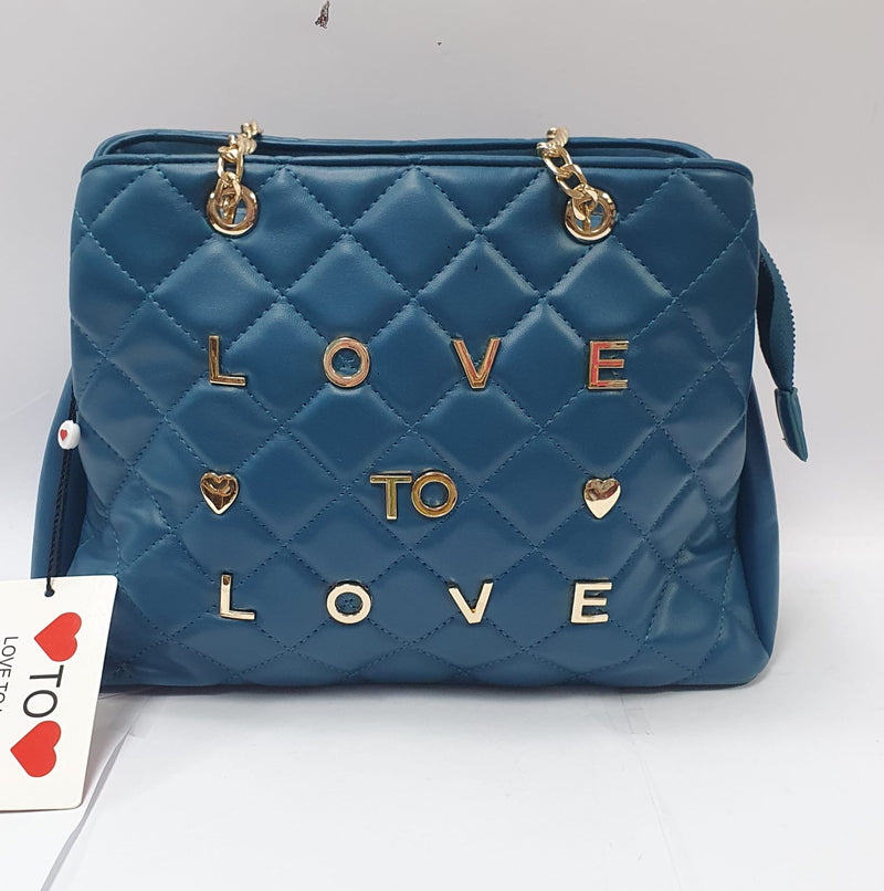 LOVE TO LOVE BORSA DONNA LO241 PETROL