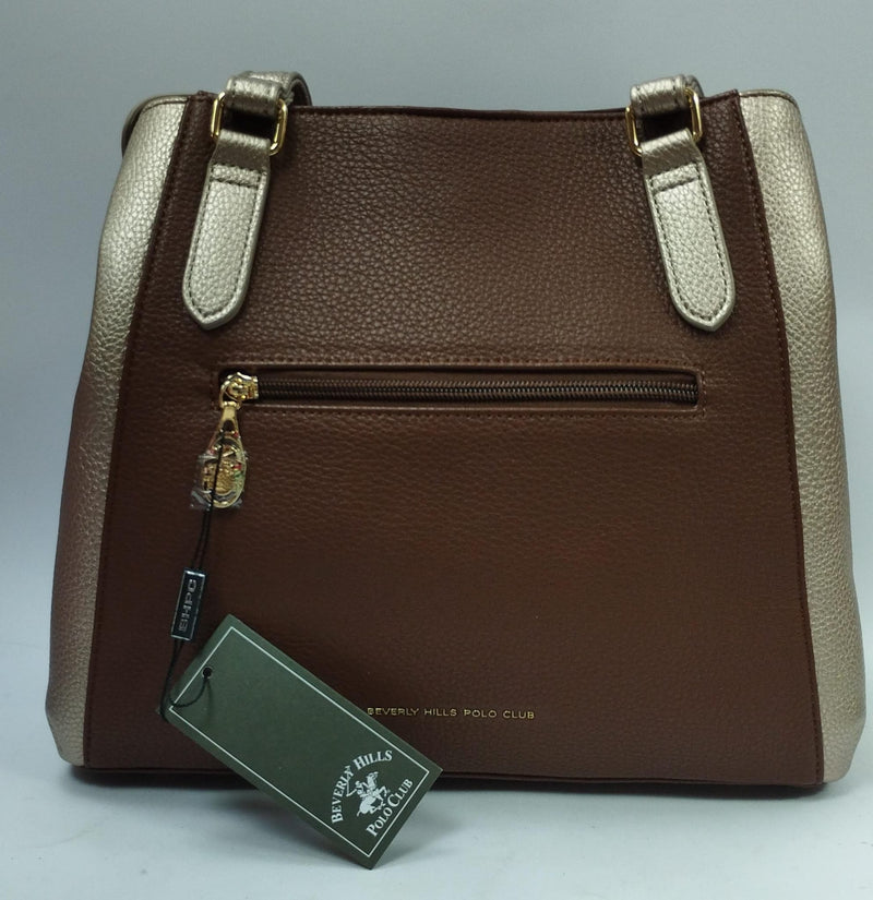 borsa donna beverly hills polo club bh-4270 brown