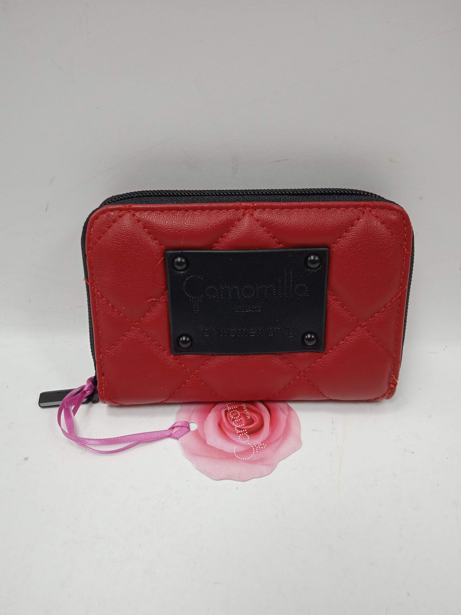 Portafoglio donna di Camomilla Milano cod. 63651 nero/ bianco/ senape/ rosa/ oro/ rosso