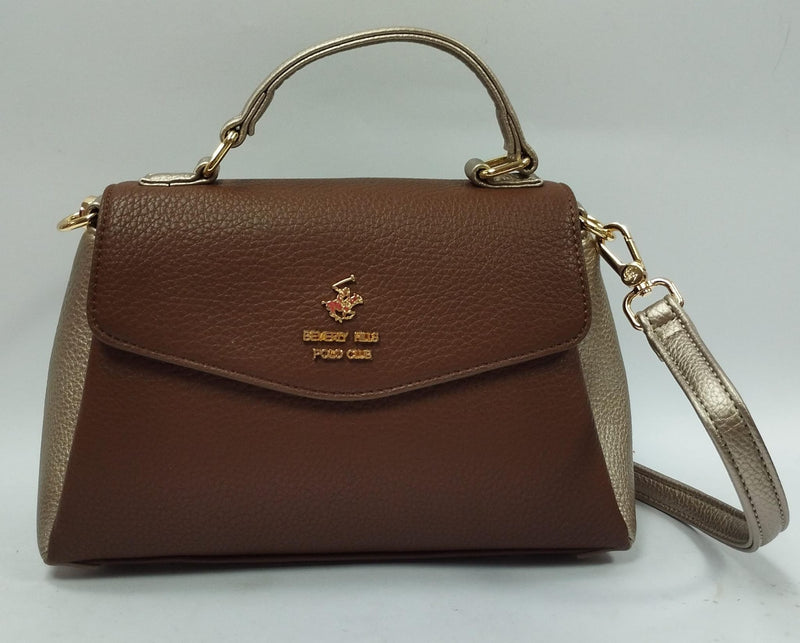 borsa donna beverly hills polo club bh-4273 brown