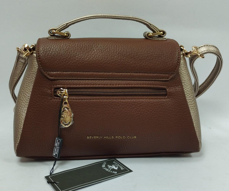 borsa donna beverly hills polo club bh-4273 brown