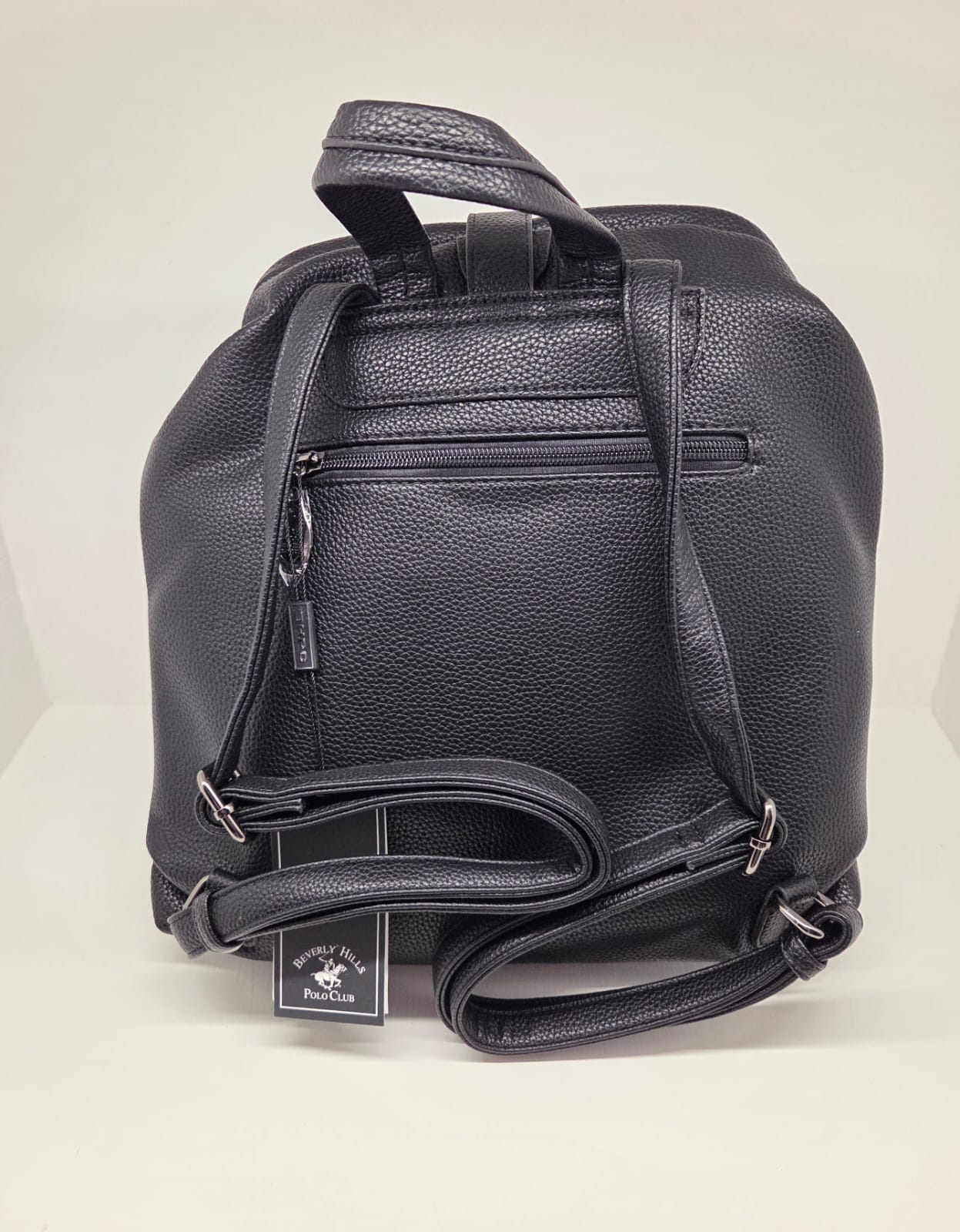 zaino donna beverly hills polo club bh-4312 aubergine/ nero/ mattone