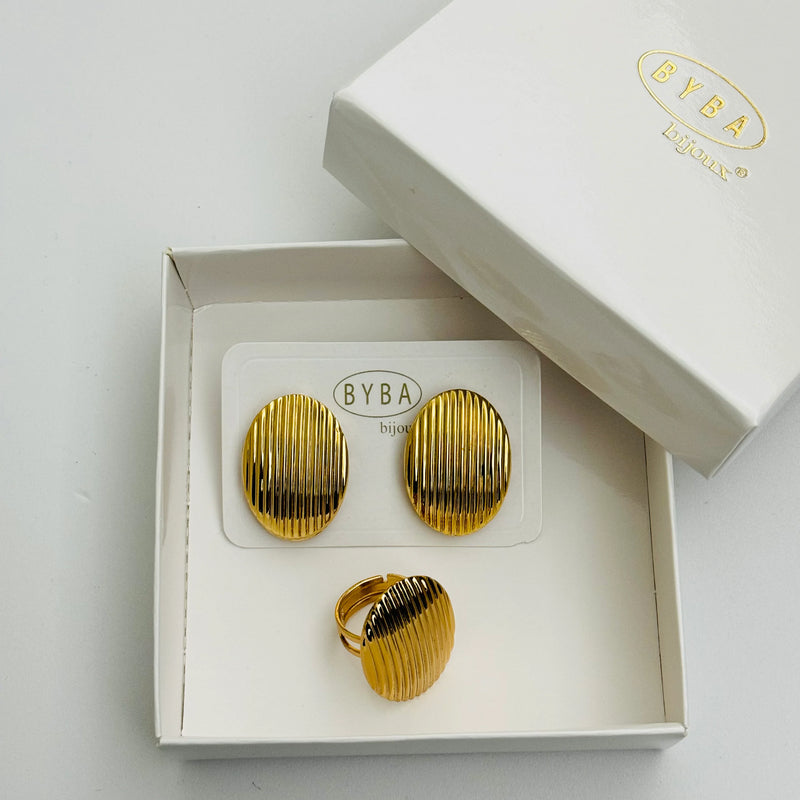 orecchini donna byba bijoux aop 45719 oro