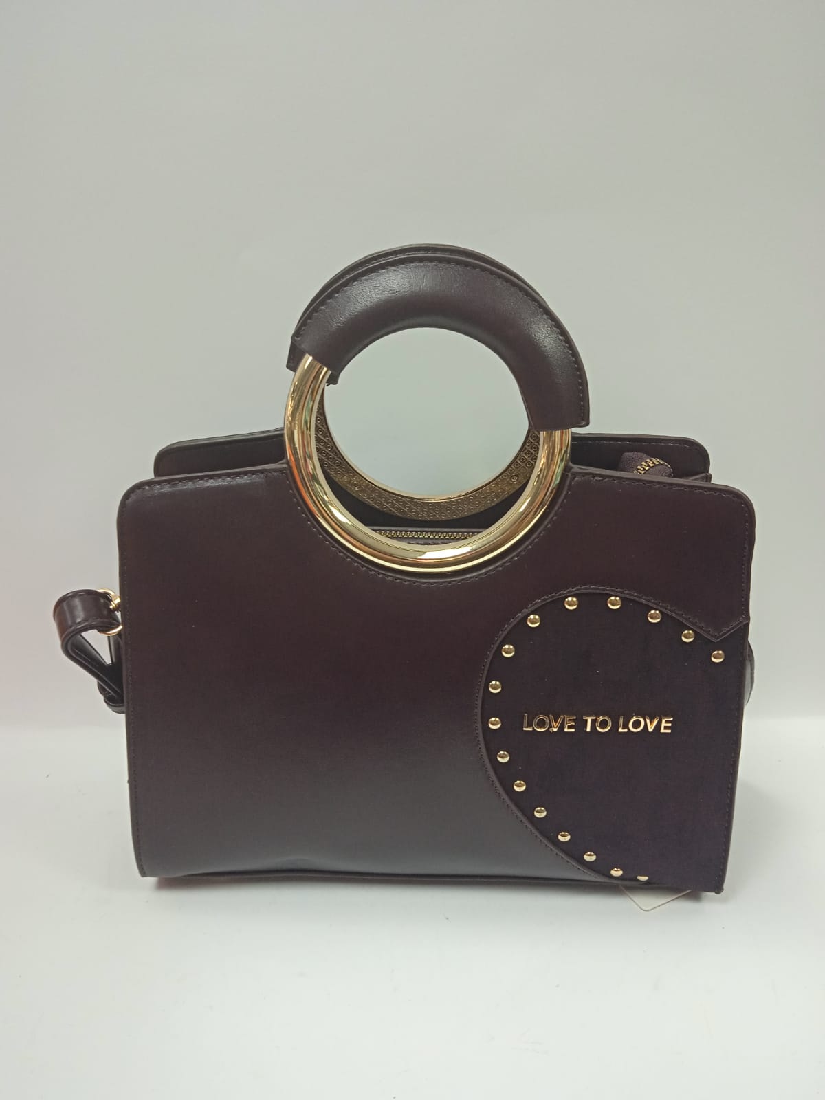 Borsa donna Love To Love LO-341 beige /cuoio / moro