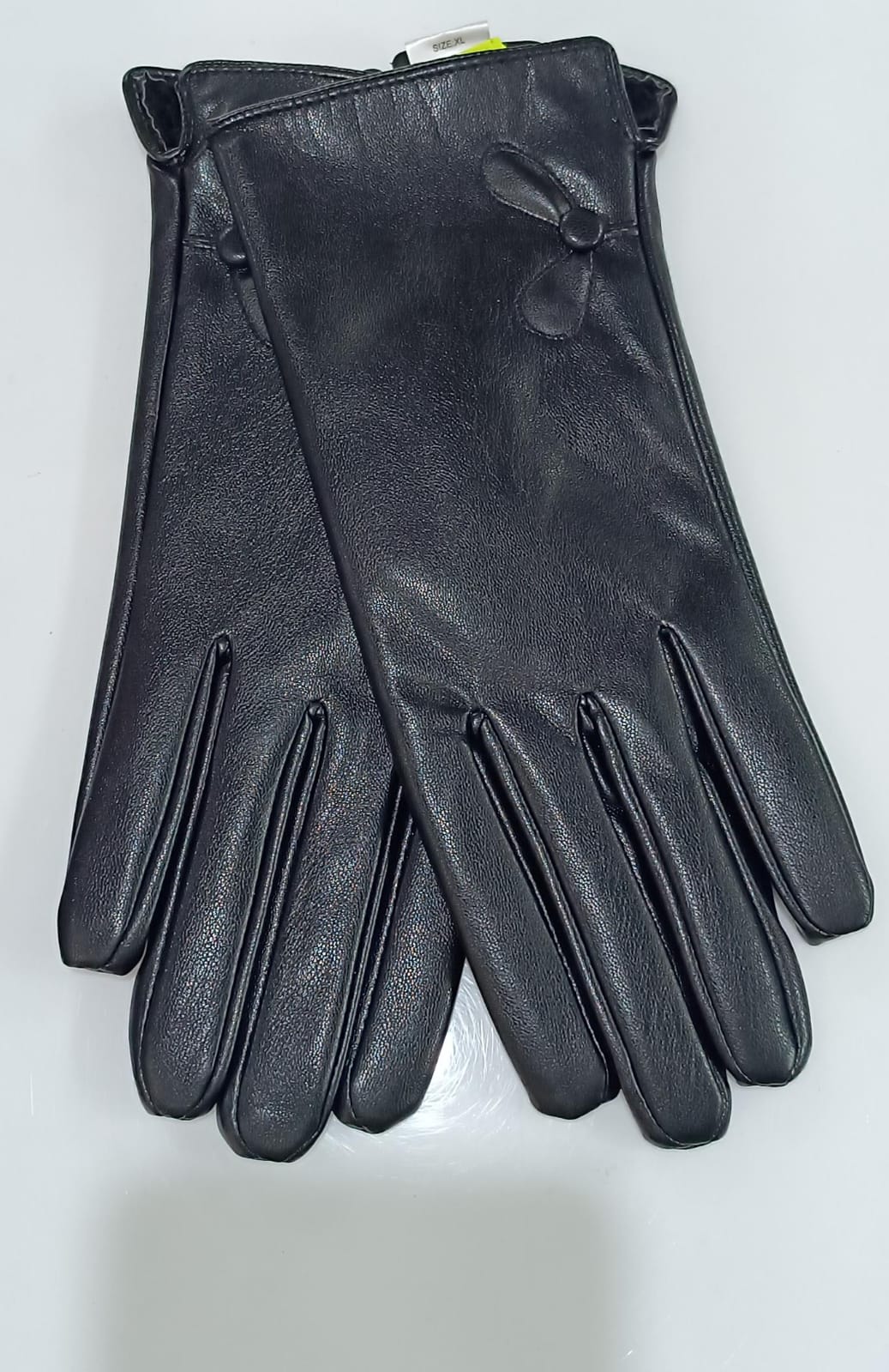 Guanti donna di gemir in pelle nero TG L/XL