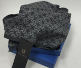 Sciarpa uomo di roncato a fantasia 46.002.12 nero/ grigio/ marrone