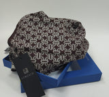 Sciarpa uomo di roncato a fantasia 46.002.12 nero/ grigio/ marrone