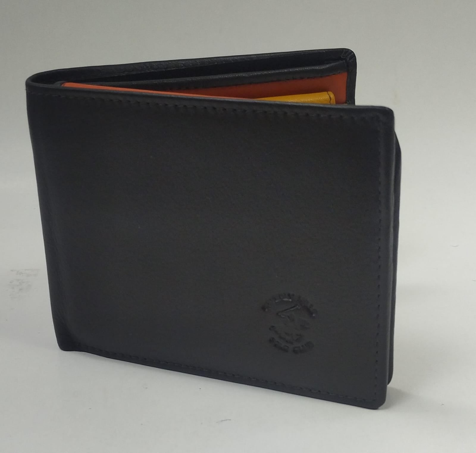 Portafoglio uomo di beverly hills polo club bh-2961 blu/nero/moro