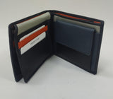 Portafoglio uomo di beverly hills polo club bh-2961 blu/nero/moro