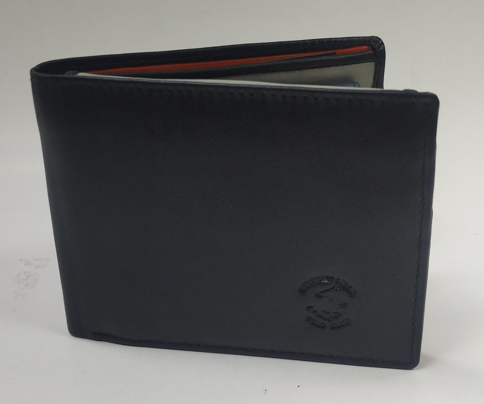 Portafoglio uomo di beverly hills polo club bh-2961 blu/nero/moro