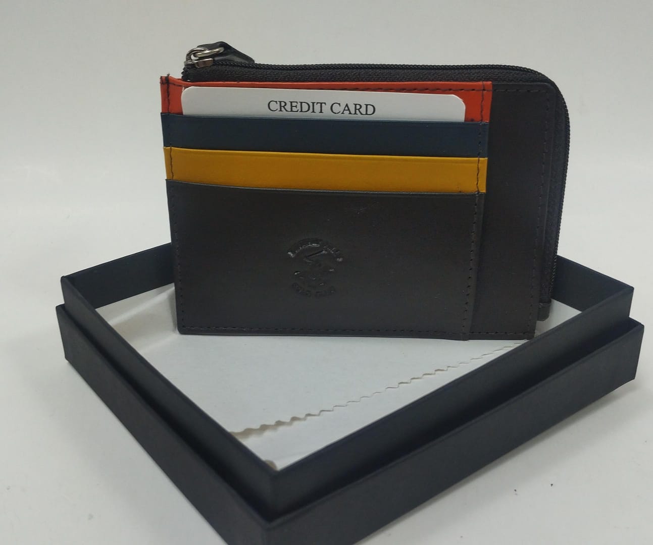 Portacarte uomo di beverly hills polo club bh-2962 blu/nero/moro