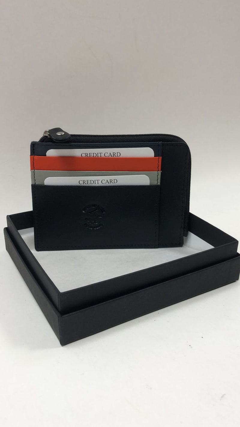 Portacarte uomo di beverly hills polo club bh-2962 blu/nero/moro