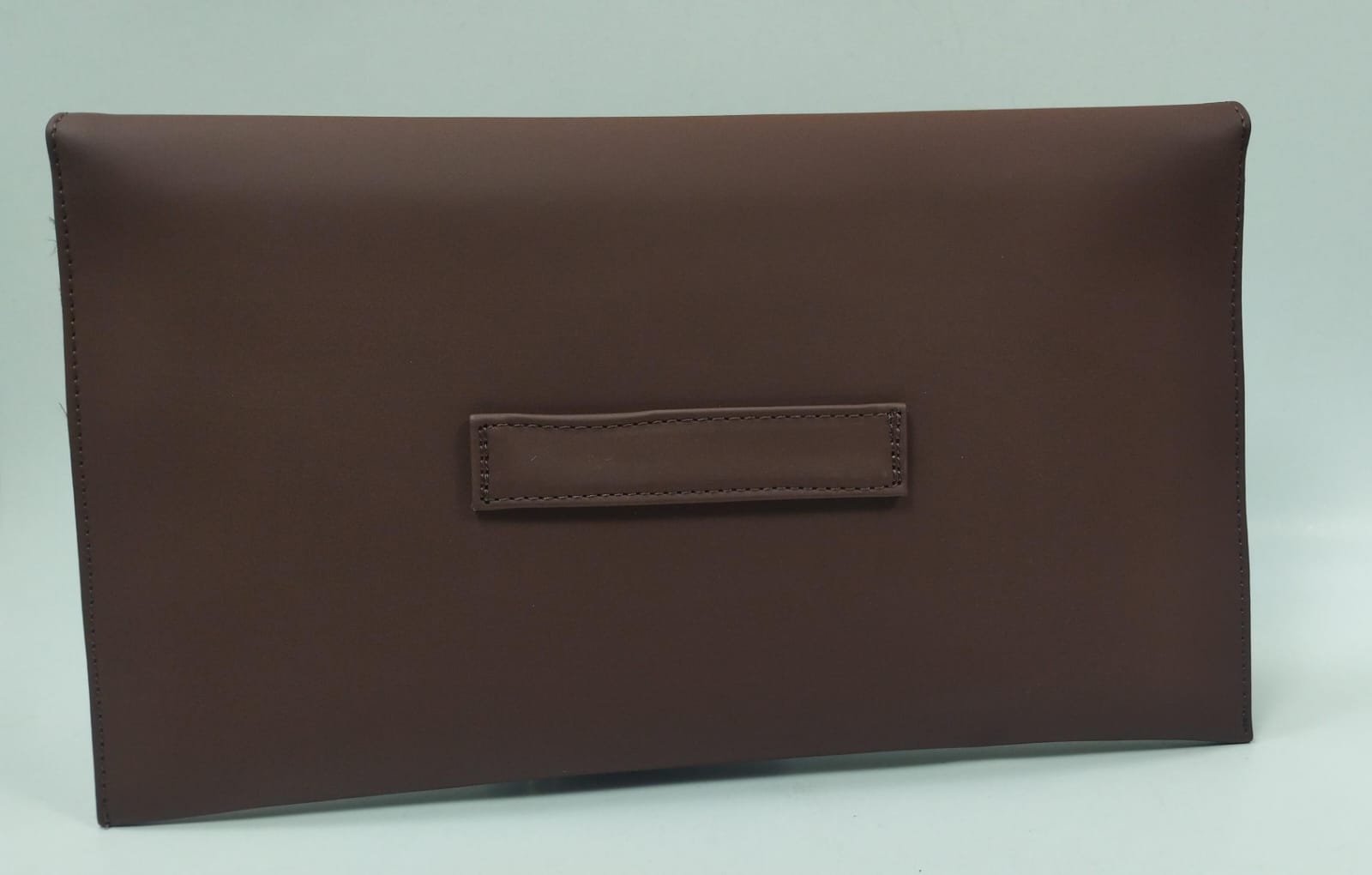 Borsa donna invernale di trik bijoux busta piatta marrone/verde/ nero