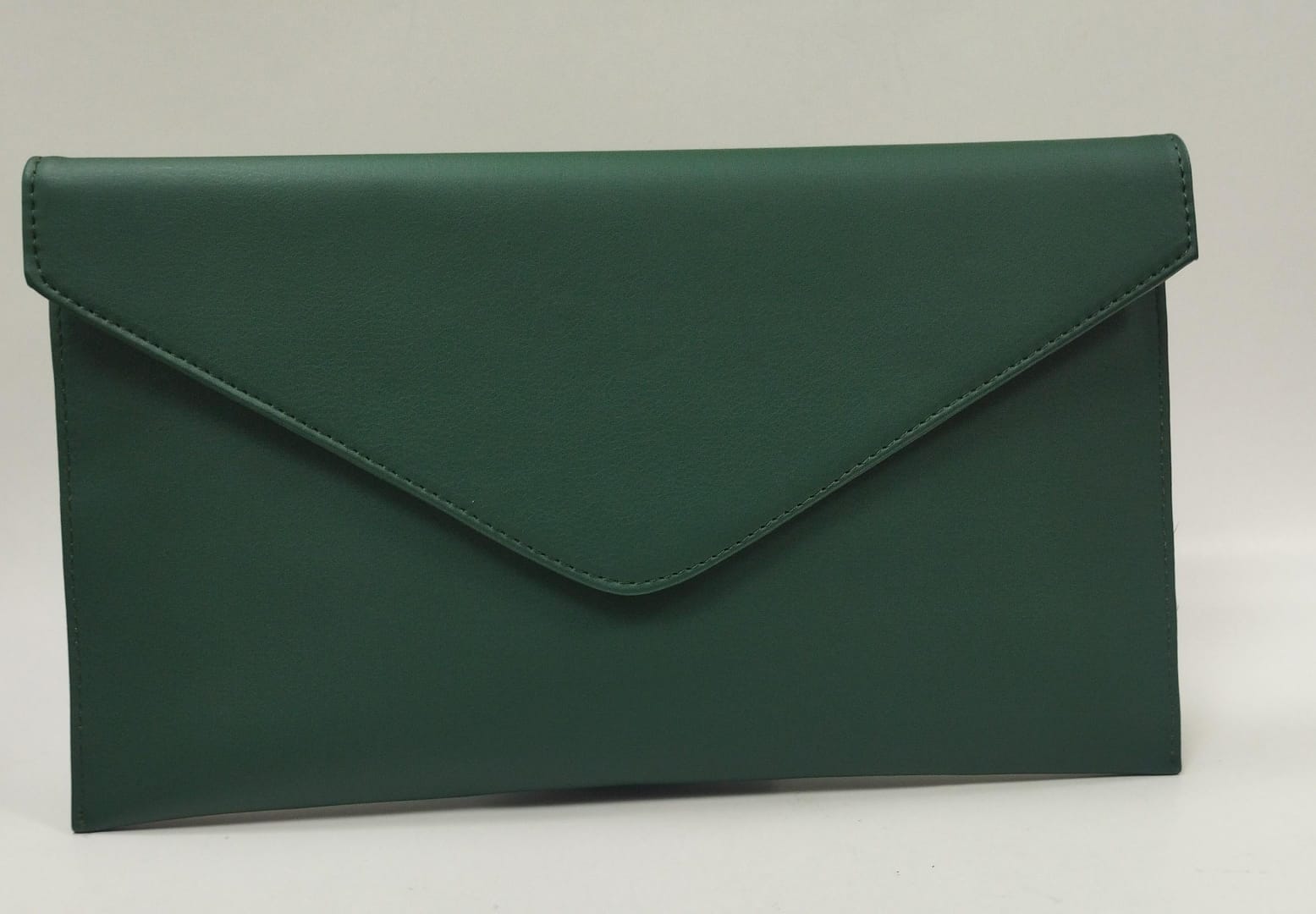 Borsa donna invernale di trik bijoux busta piatta marrone/verde/ nero