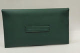 Borsa donna invernale di trik bijoux busta piatta marrone/verde/ nero
