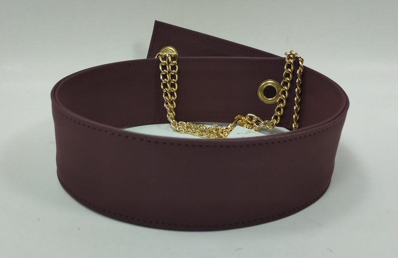 Cintura semplice donna di trik bijoux marrone/nero/verde