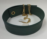 Cintura semplice donna di trik bijoux marrone/nero/verde