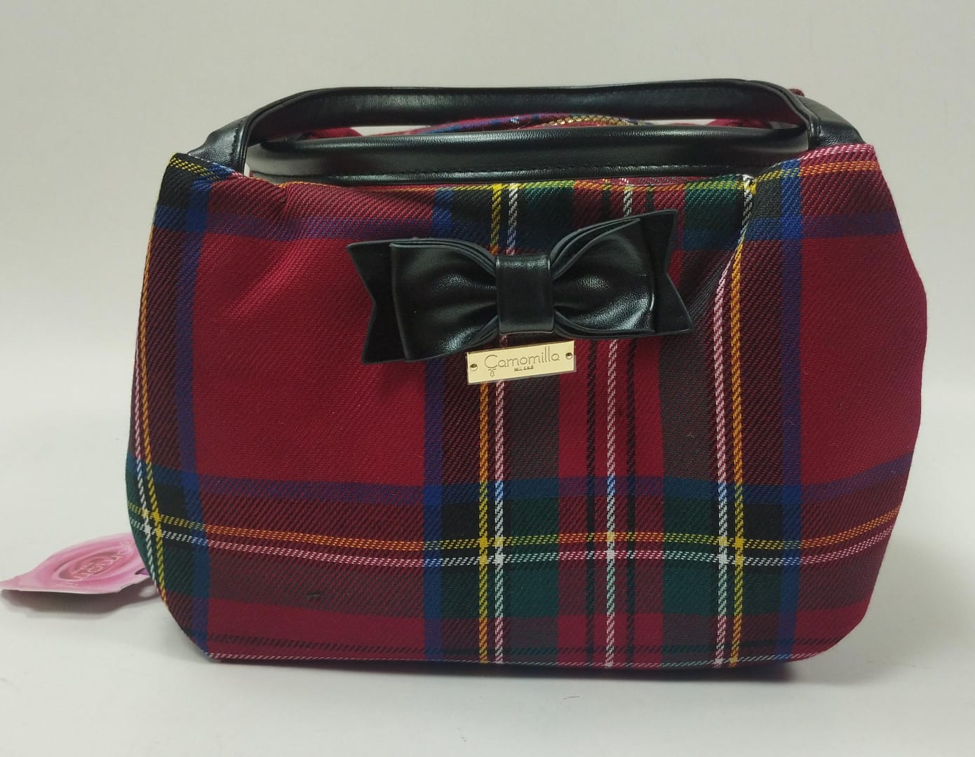 Beauty tartan touch rosso di camomilla Milano cod.03891