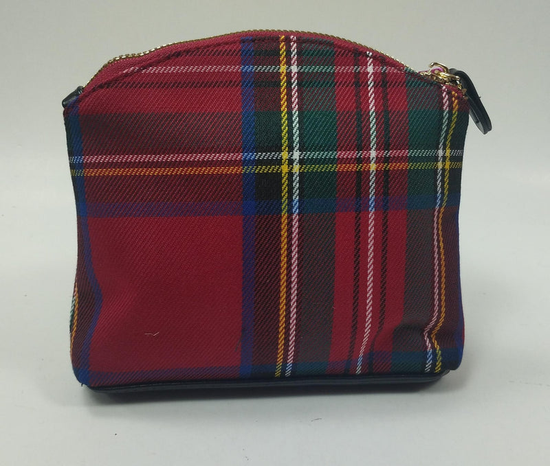 Pouch S tartan touch rosso di camomilla Milano cod. 03722