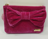 Busta piatta s warm velvet di camomilla Milano cod. 01265 arancione/fucsia/gialla/viola/verde/blu