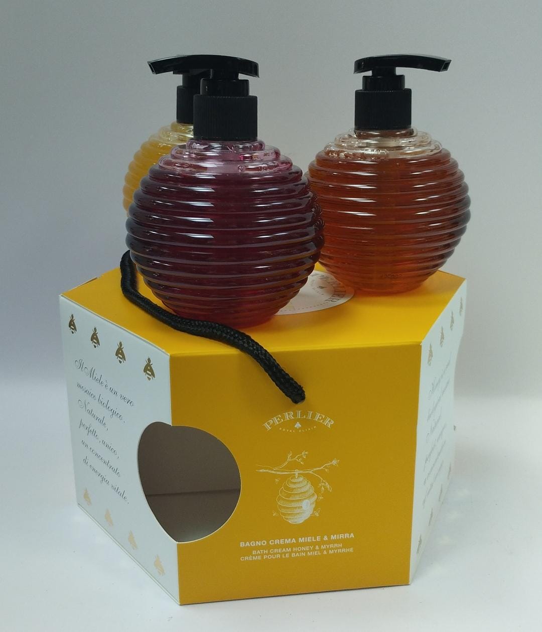 Confezione regalo di perlier al miele 3 prodotti