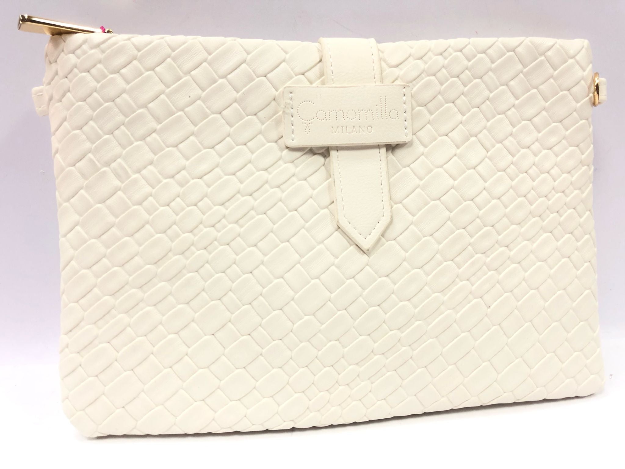 Pochette camomilla eri piccola sophie nero/ panna / rosa / gialla/ arancio/ oro