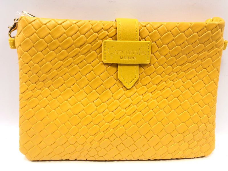 Pochette camomilla eri piccola sophie nero/ panna / rosa / gialla/ arancio/ oro