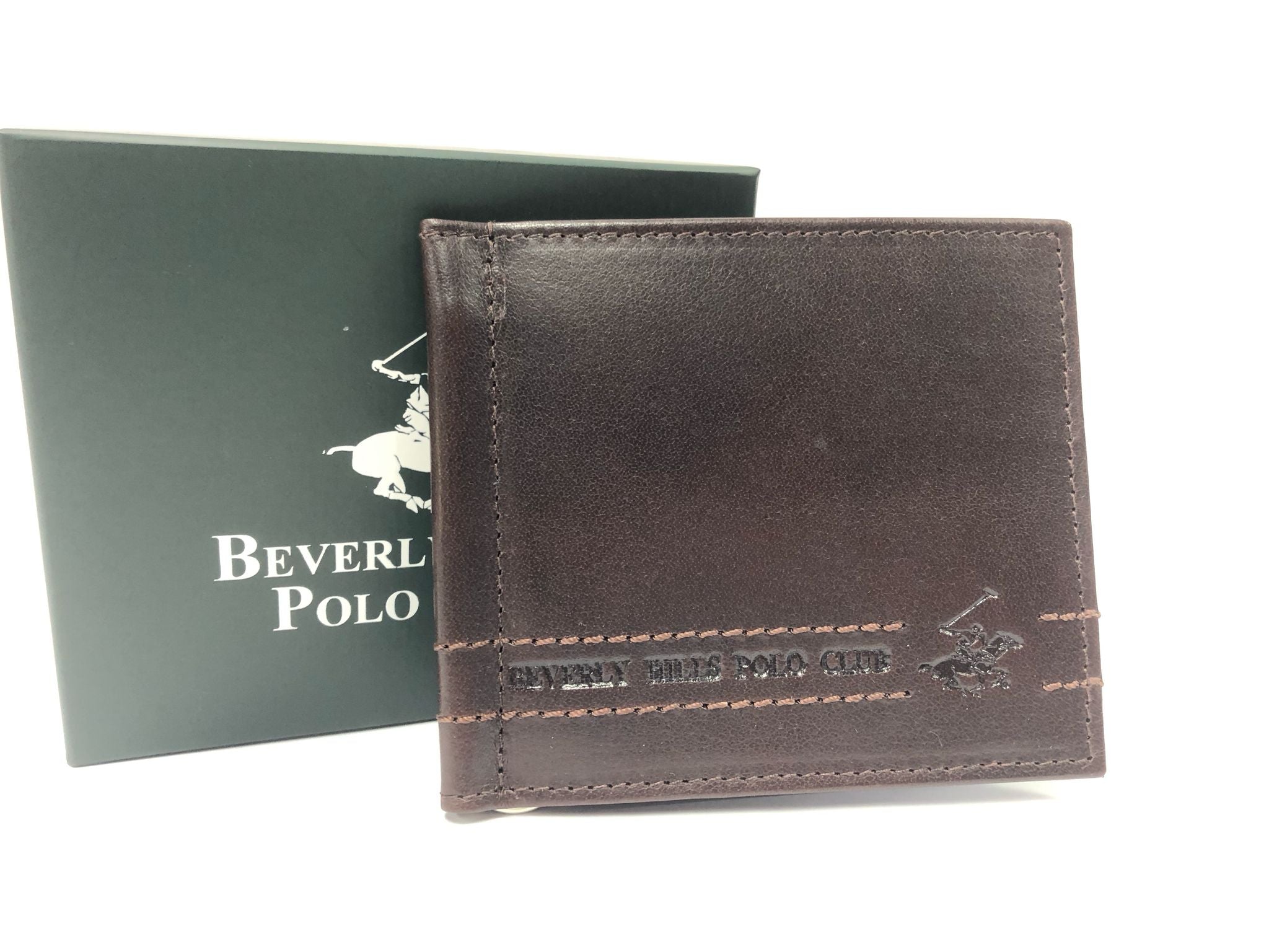 Fermasoldi uomo di beverly hills polo club bh-1745 / nero/ blu / marrone