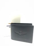 Portafoglio uomo di aeronautica militare am-242 marrone/ nero