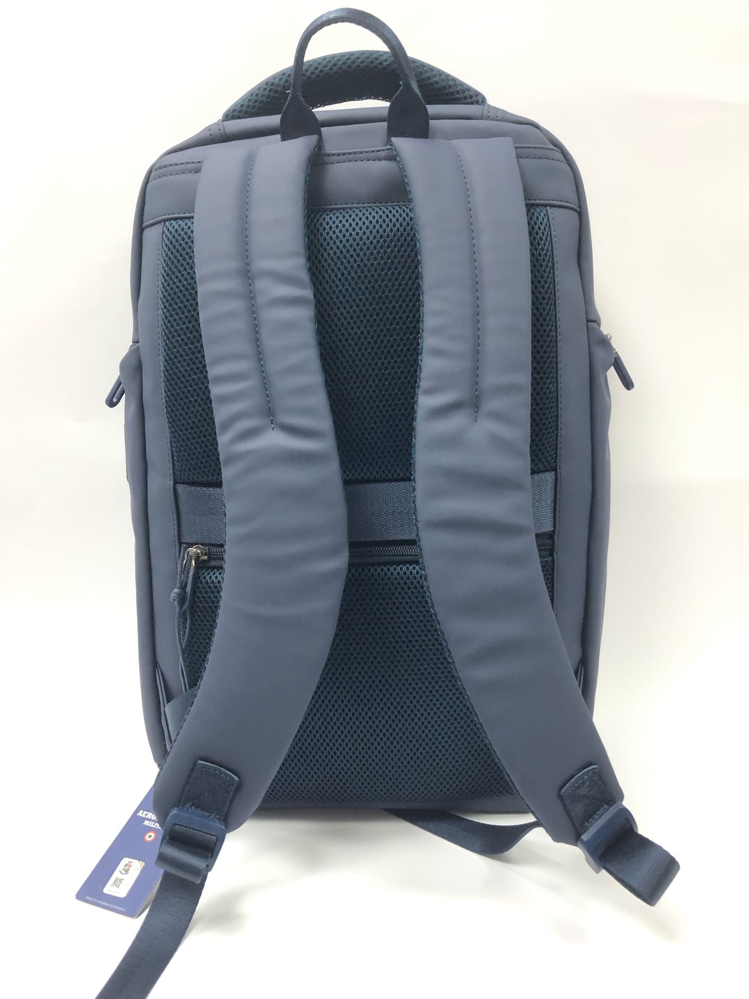 Zaino uomo di aeronautica militare am-554 nero/ blu