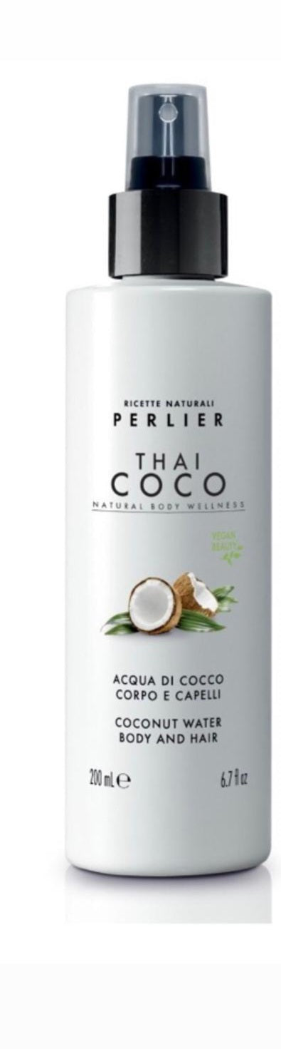Perlier acqua profumata corpo e capelli Thai coco 200ml