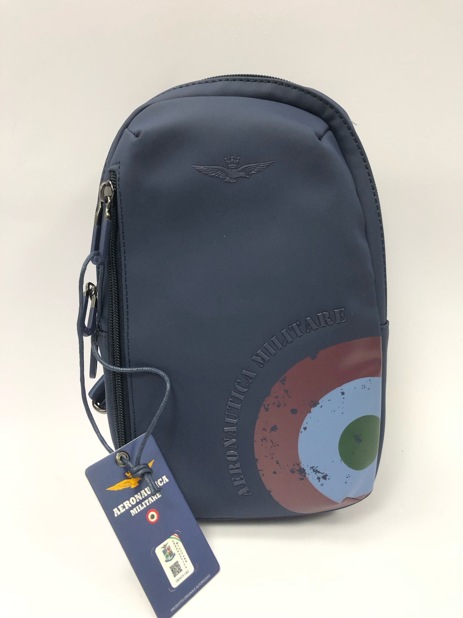 Tracolla Uomo aeronautica militare am-553 nero/ blu