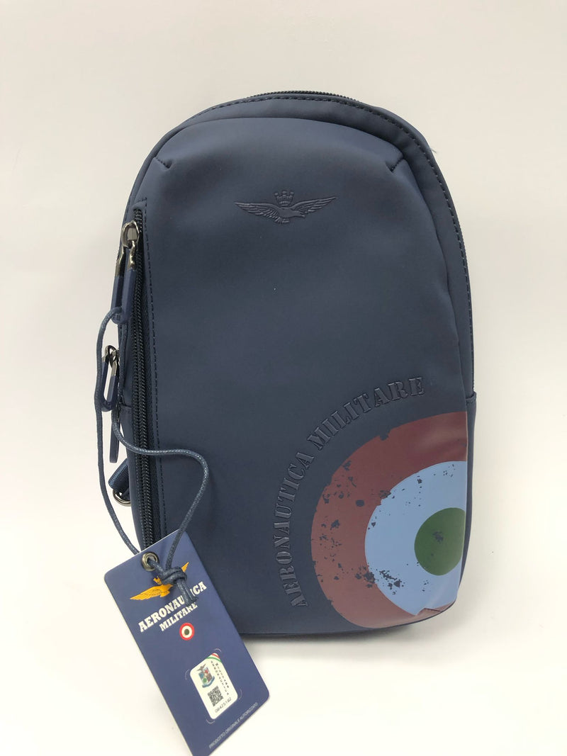 Tracolla Uomo aeronautica militare am-553 nero/ blu