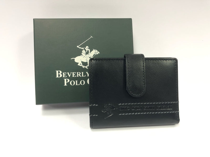 Portacarte uomo di beverly hills polo club bh-1746 nero/ blu/ marrone