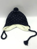 Cappello invernale bimba made in italy rosa chiaro/ nero/ rosa