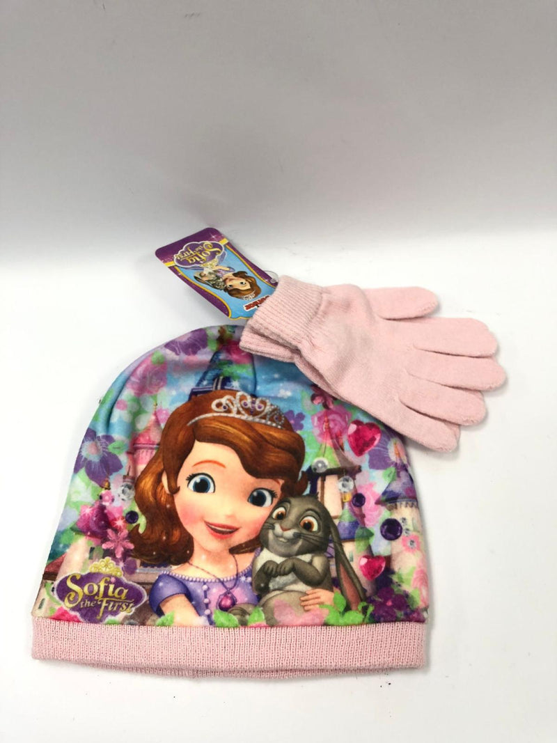 Coordinato cappello e guanti bimba di Sofia