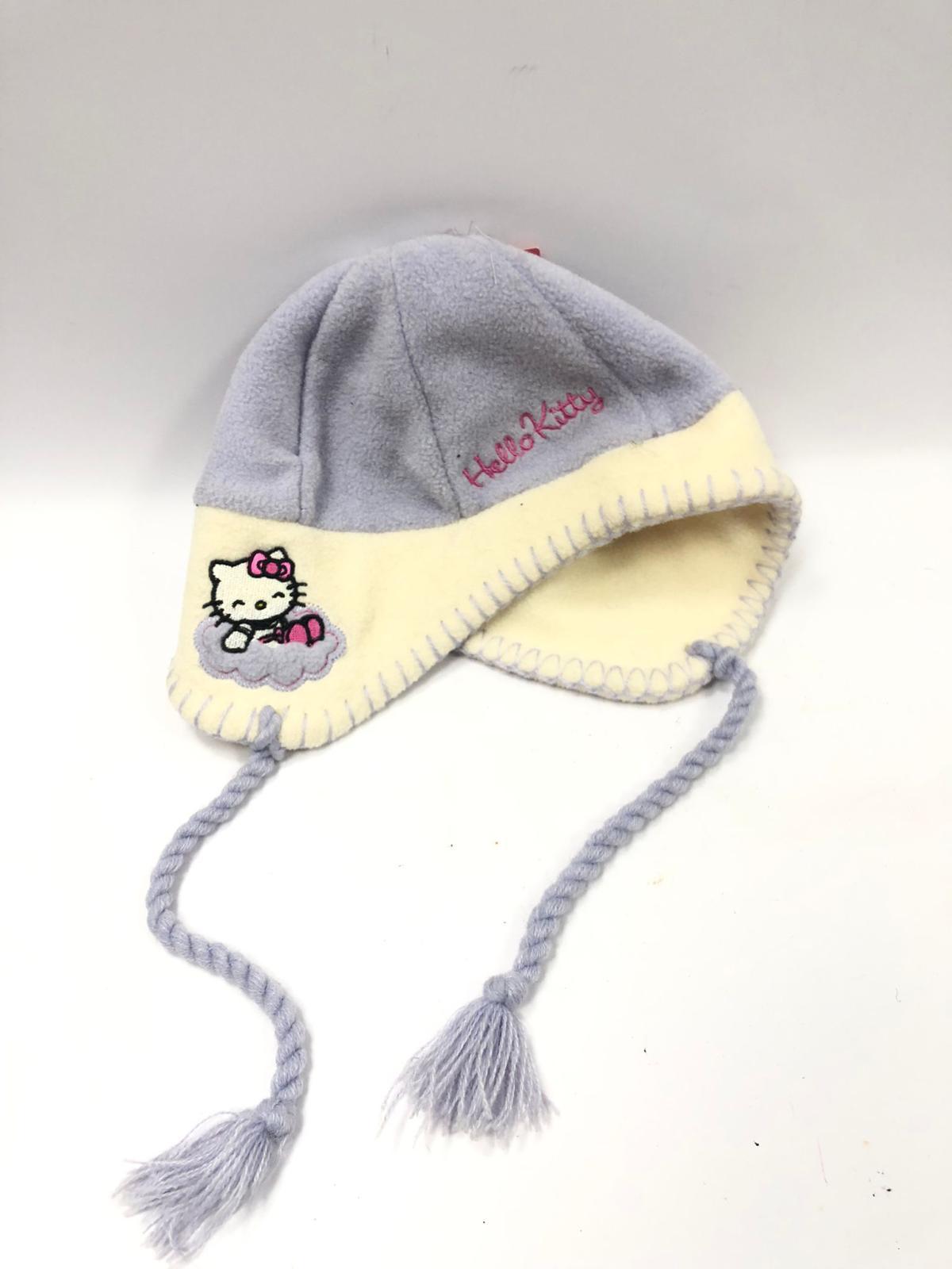 Cappello invernale bimba di Hello Kitty nero/ rosa / lilla