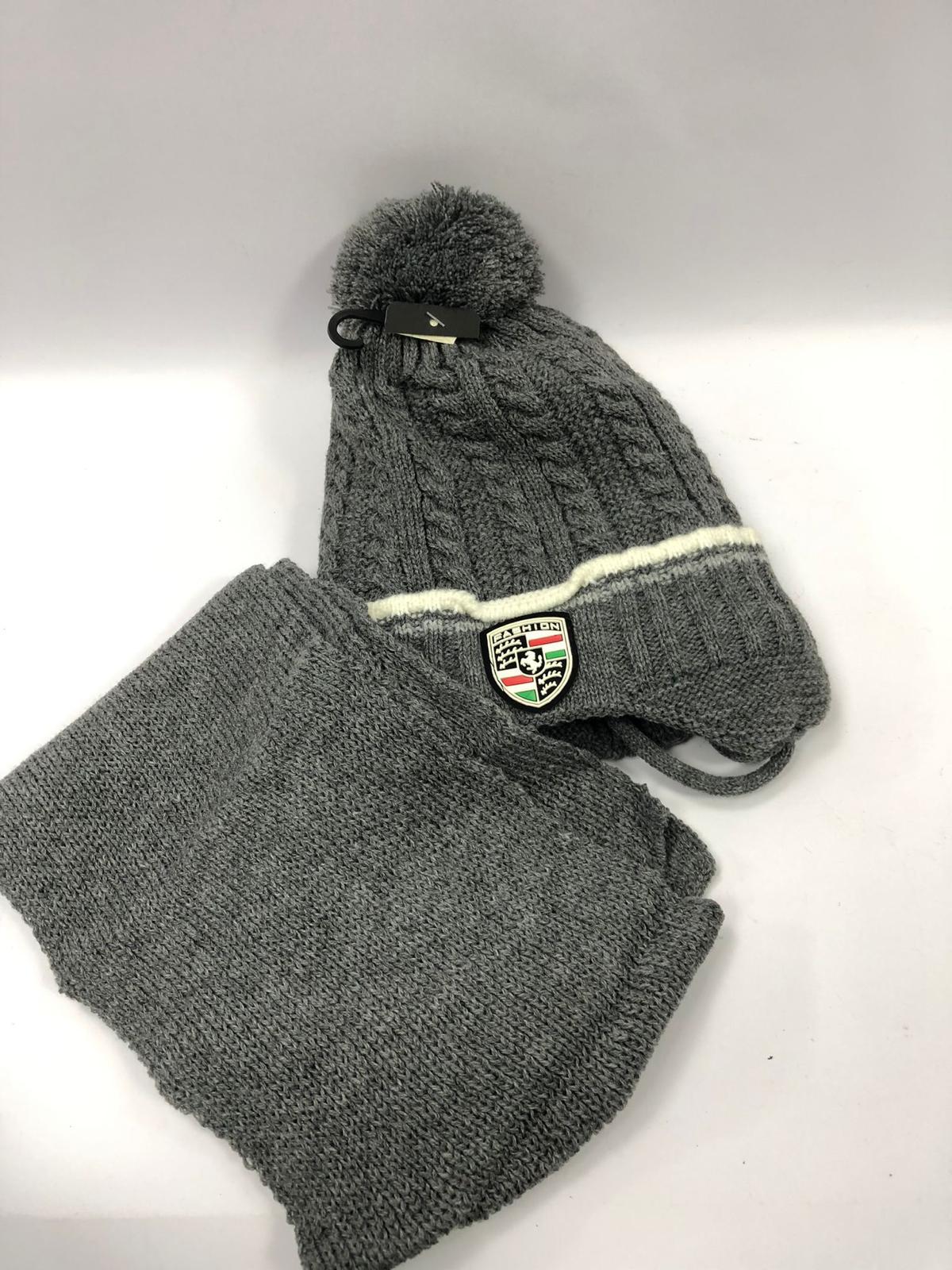 Coordinato cappello e sciarpa bimbo