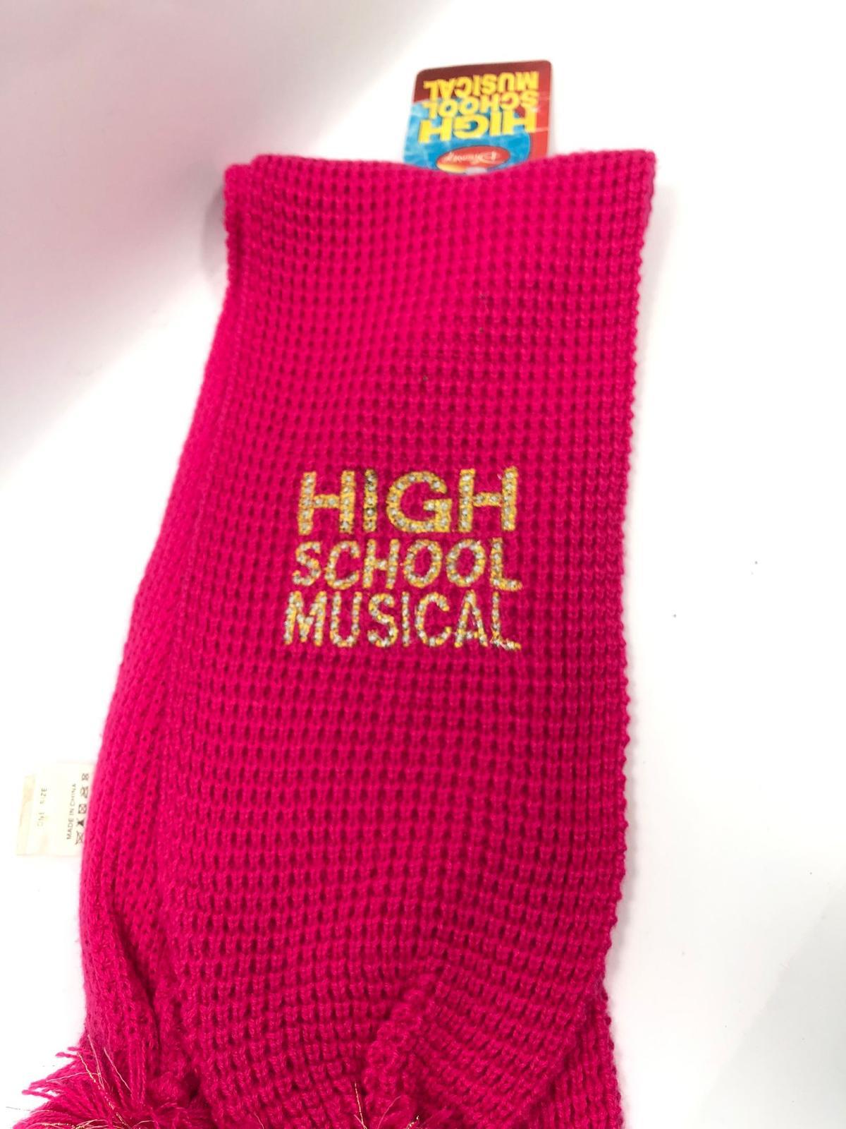Sciarpa bimba della linea high school musical rosa/ fucsia