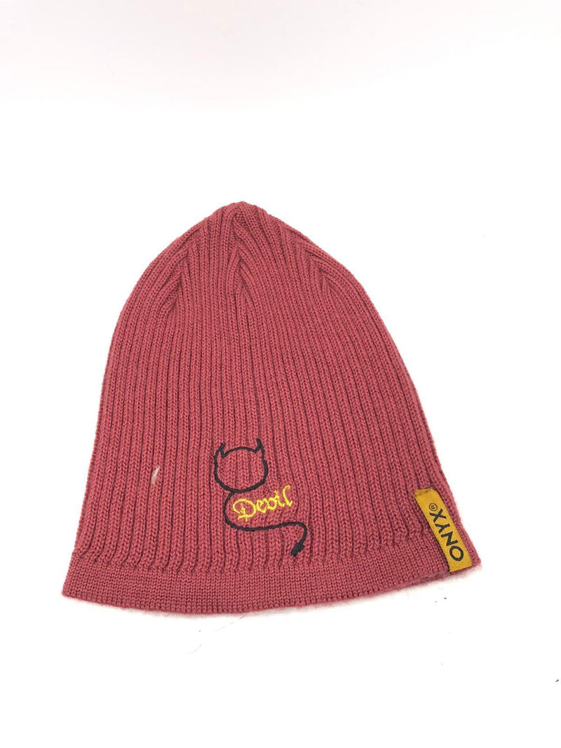 Cappello invernale per bimba onyx rosa/ panna/ azzurro
