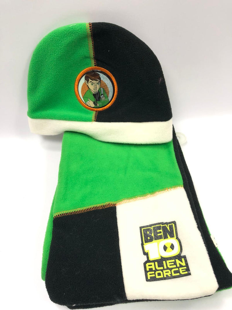 Coordinato cappello e sciarpa bimbo ben10