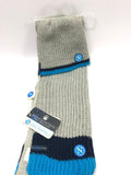 Coordinato cappello e sciarpa con il logo del Napoli