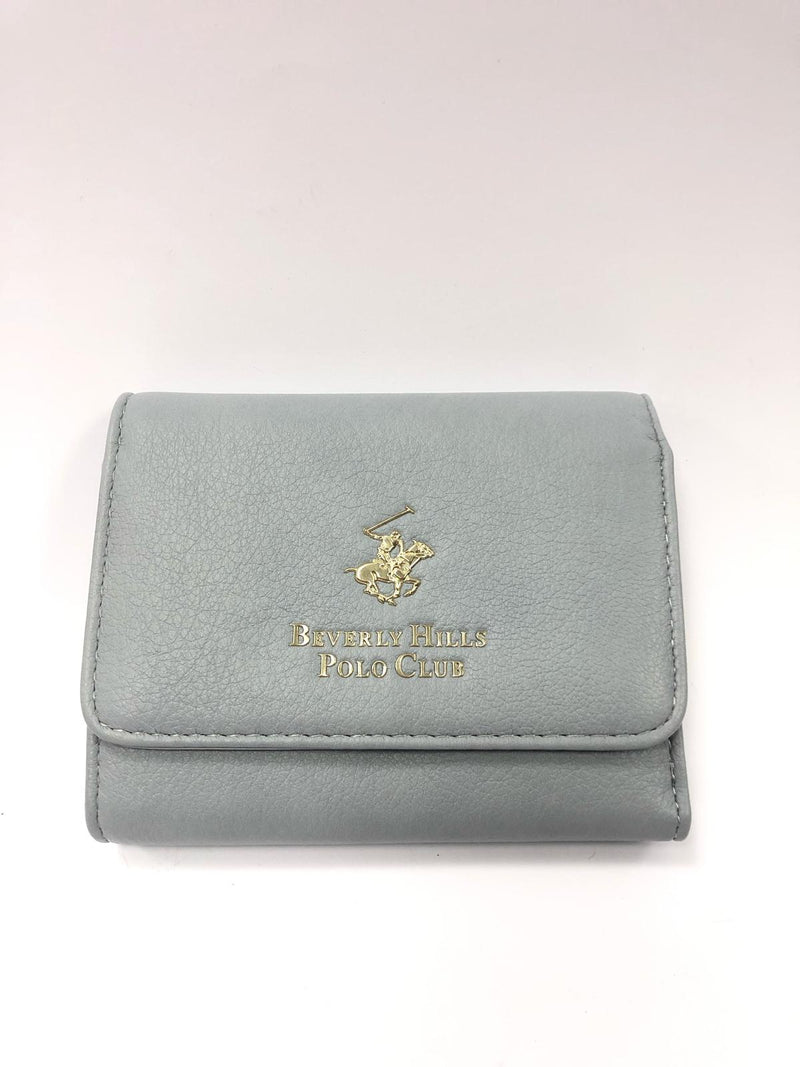 Portafoglio piccolo donna di beverly hills polo club bh-3644 blu/azzurro/ bianco
