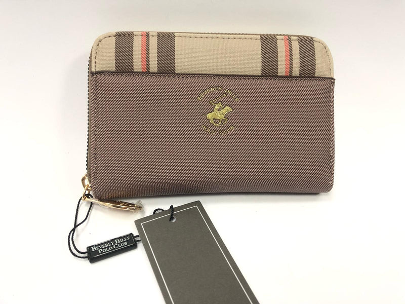 Portafoglio piccolo donna di beverly hills polo club bh-3914 moro