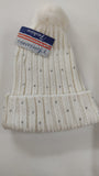 Cappello donna accessori fashon  nero/ bianco / giallo