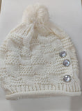 Cappello donna invernale gemir bianco/ rosa