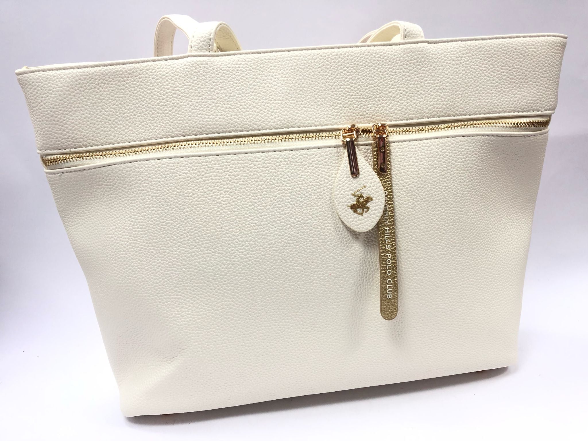 Borsa donna di beverly hills polo club bh-4010 bianco/ nero