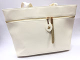 Borsa donna di beverly hills polo club bh-4010 bianco/ nero