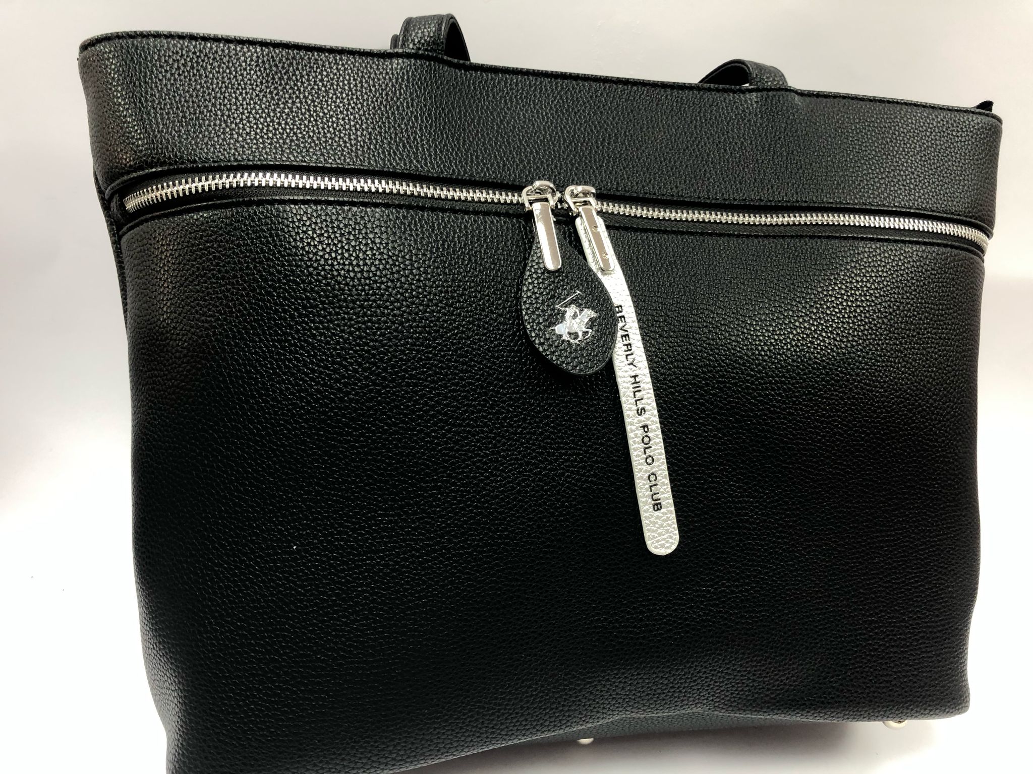 Borsa donna di beverly hills polo club bh-4010 bianco/ nero